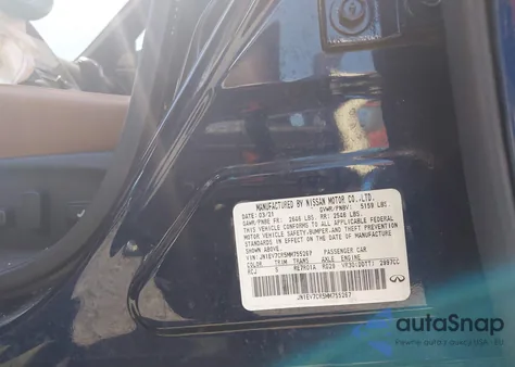 2021 Infiniti Q50 Signature Edition Awd from USA, damaged, VIN JN1EV7CR5MM755267